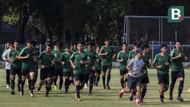 Latihan Timnas Indonesia U-19