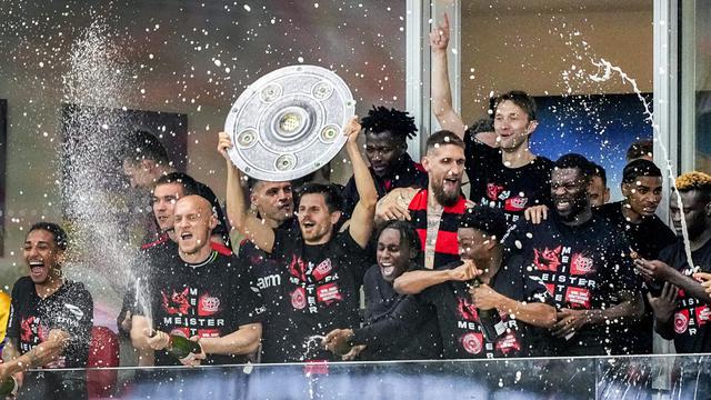 FOTO Bayer Leverkusen Juara Bundesliga