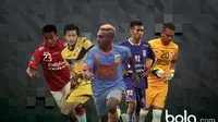 Terens Owang Priska Puhiri, Bayu Gatra, Dimas Galih Pratama, Syakir Sulaiman, Rizky Pellu (Bola.com/Rudi Riana)