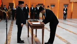 Pesan Mendagri Usai Lantik Pejabat Pimpinan Tinggi Pratama dan Fungsional