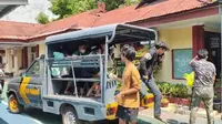 Polsek Panakkukang ungkap kasus prostitusi online di Makassar (Liputan6.com/Fauzan)