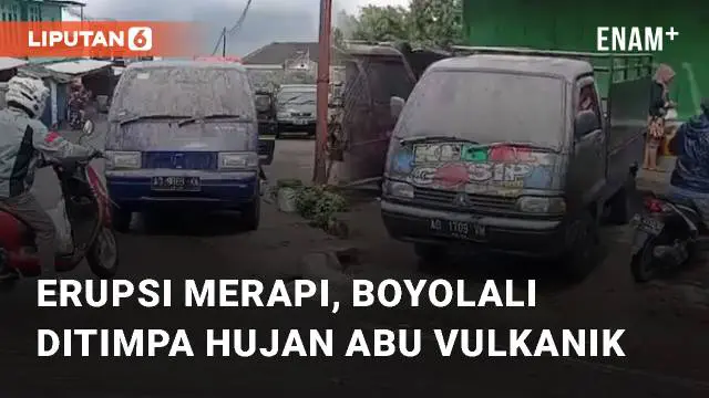 Gunung Merapi erupsi pada Minggu (21/1/2024) lalu jadi viral di media sosial. Erupsi ini menyebabkan hujan abu vulkanik di sekitar Pasar Sayur Cepogo, Boyolali