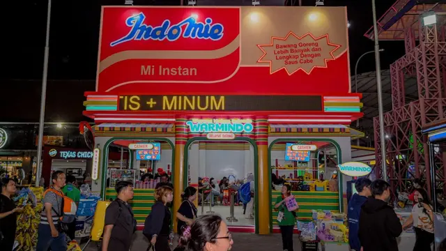 Warung Makan Indomie (Warmindo) di Jakarta Fair Kemayoran 2026