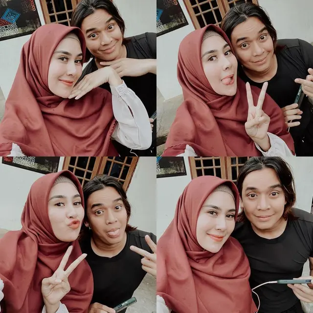 6 Potret Syahnaz Sadiqah dan Billy Syahputra Main Sinetron, Tetap Berhubungan Baik