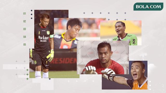 Wawan Hendrawan, Andritany Ardhiyasa, Yoo Jae-Hoon, Yandri Pitoy, Kurnia Meiga