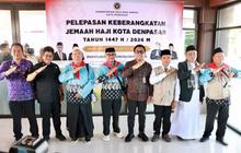Wakil Wali Kota Denpasar Lepas 261 Calhaj, Ingatkan Pentingnya Jaga Kesehatan