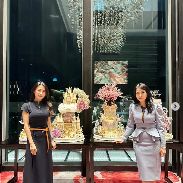 6 Potret Kebersamaan Lina Priscilla dan Liliana Tanoesoedibjo, Punya Jabatan Mentereng
