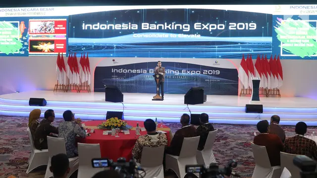 Jokowi Buka Indonesia Banking Expo 2019