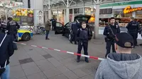Pria Tabrakan Mobil ke Trotoar di Jerman, 1 Pejalan Kaki Tewas