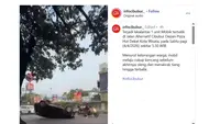 Mobil Terbalik di Jalan Transyogi Cibubur, Sopir Diduga Alami Microsleep