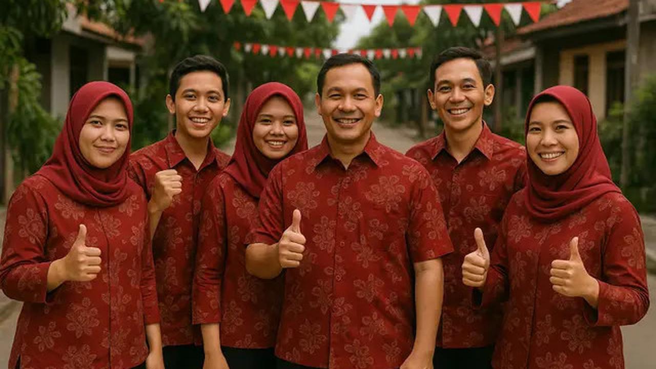 10 Warna Baju Batik yang Cocok untuk Panitia 17-an di Kampung, Bisa Jadi Referensi