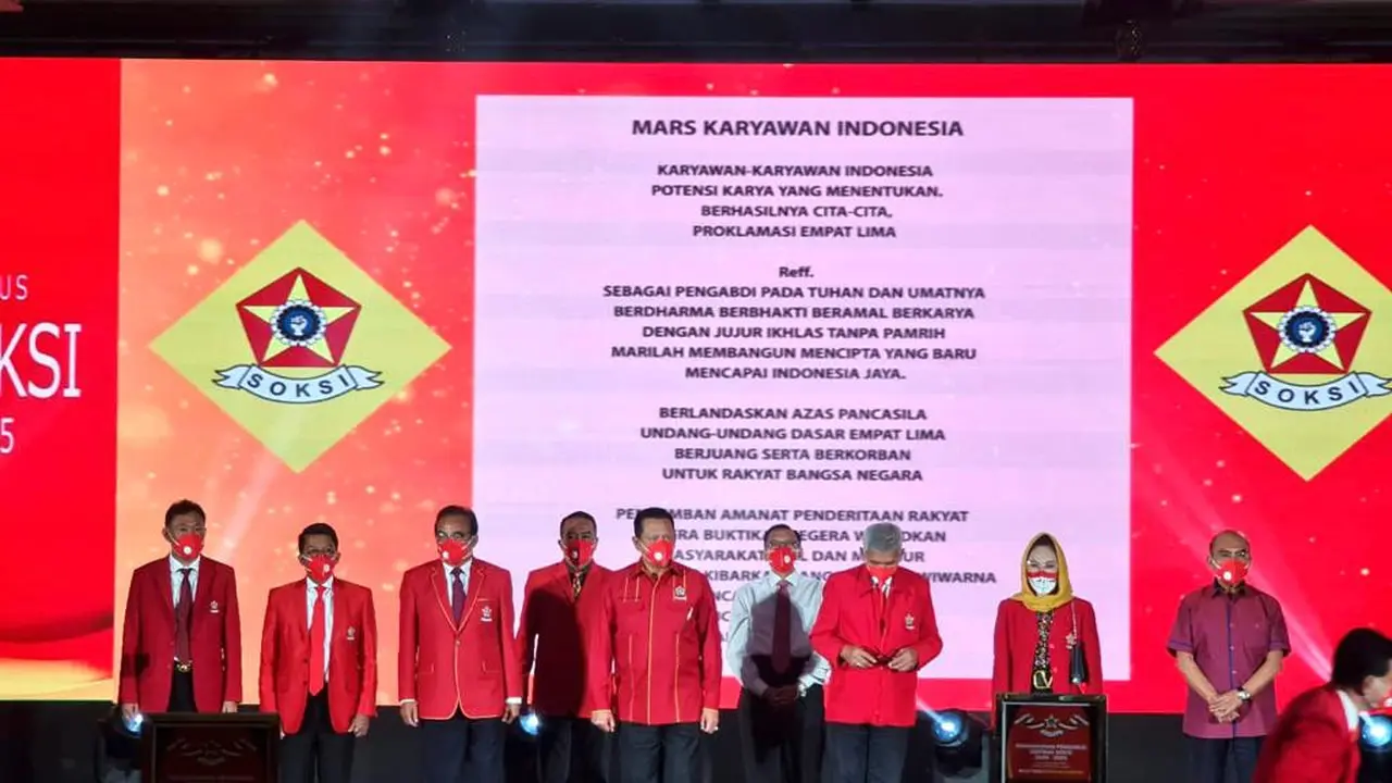 Pengukuhan Pengurus Dewan Pimpinan Nasional SOKSI 2020-2025