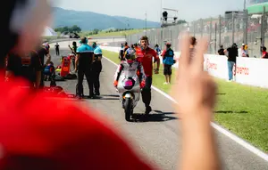 Veda Ega Pratama akan mengarungi Moto3 Hungaria 2026 akhir pekan ini. (Dok. Honda Team Asia)