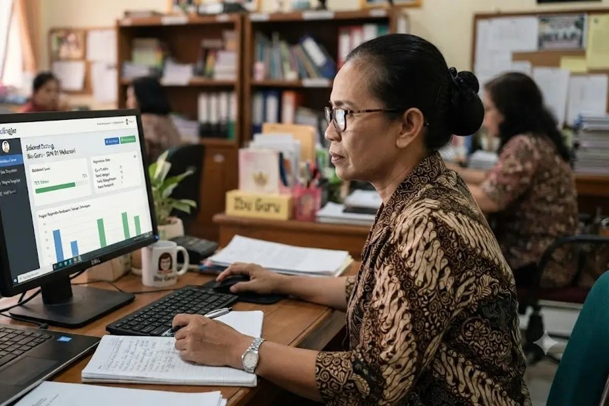 Peserta Survei Lingkungan Belajar 2026 (AI Generated)