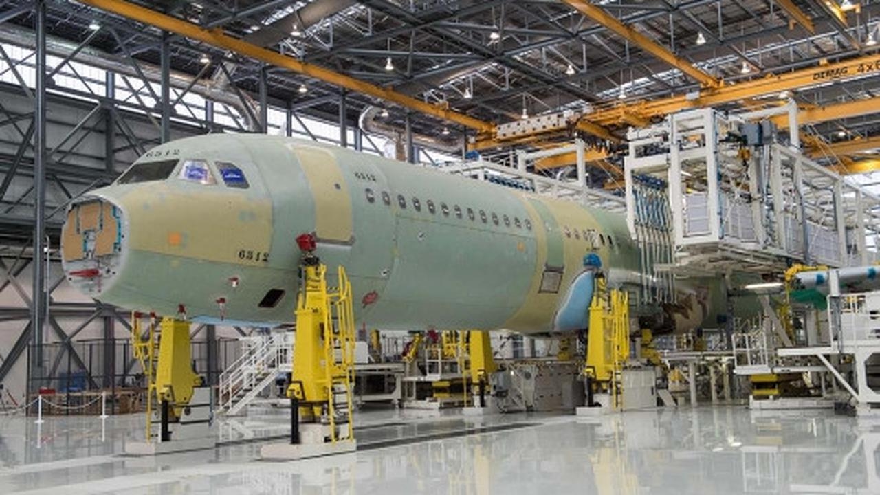 Intip dapur perakitan Airbus pertama di Amerika Serikat