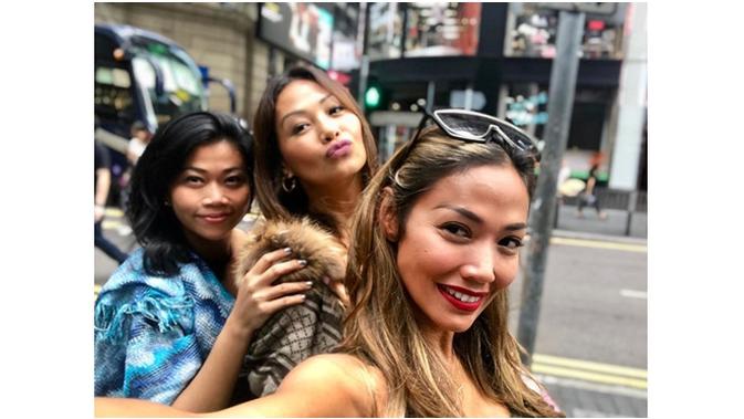 Indah Kalalo dan Shanty Paredes (Sumber: Instagram/@shantyparedes)