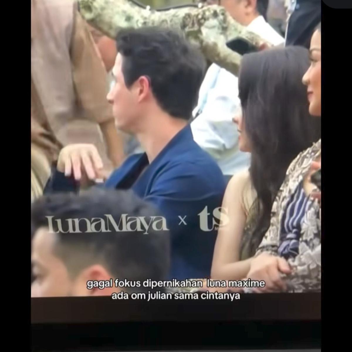 5 Potret Nino Fernandez dan Steffi Zamora Kompak Hadiri Akad Nikah Luna Maya, Bukti Pacaran?