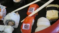 Sushi Dilabeli QR Code, Info Ikan yang Disantap Pun Mudah Didapat