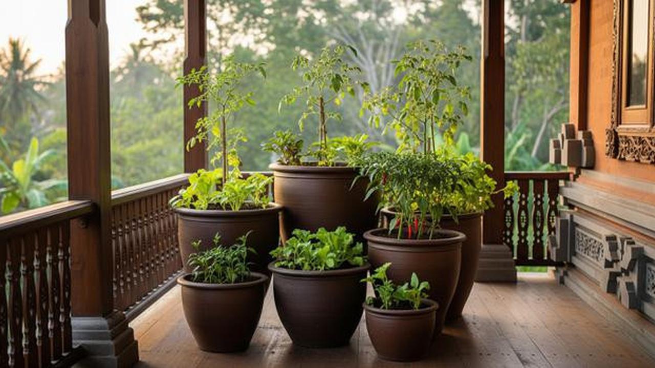 7 Jenis Kebun Sayur Kecil yang Menambah Estetika Teras Rumah, Solusi Cerdas Lahan Terbatas