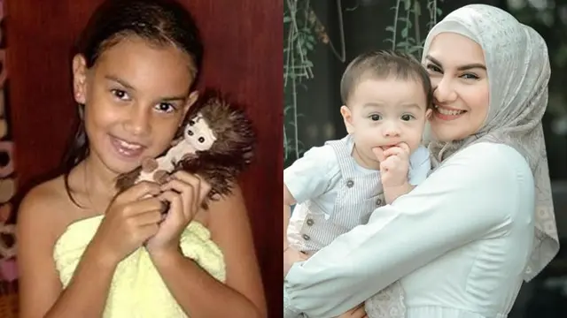 Beda Penampilan 6 Seleb Blasteran saat Kecil Vs Sudah Jadi Ibu, Bikin Pangling