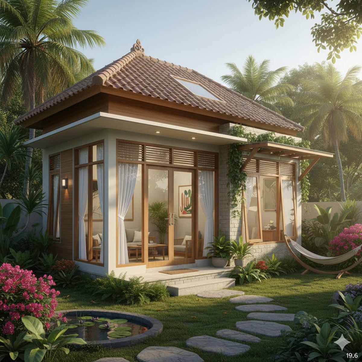 7 Desain Rumah Mungil Tetap Adem Tanpa AC, Ini Rahasianya