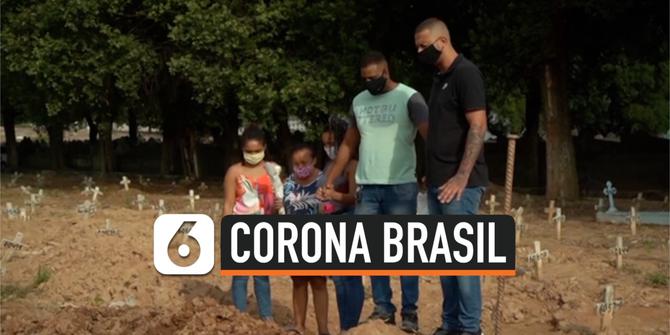 VIDEO: Kematian Akibat Corona di Brasil Tembus 34 Ribu Jiwa