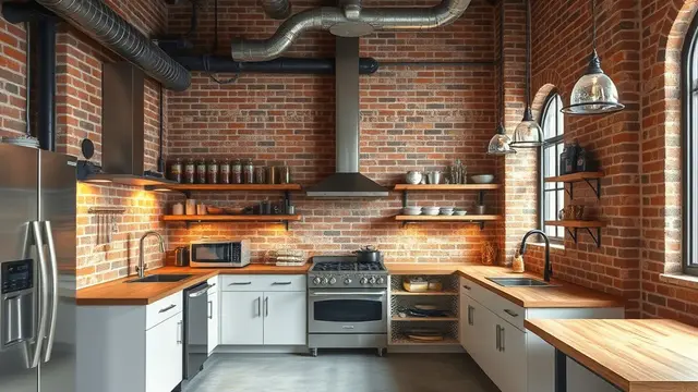 desain dapur industrial (ilustrasi by qwen.ai)