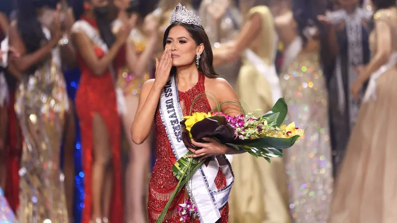 Andrea Meza, Wakil Meksiko Sabet Mahkota Miss Universe 2020