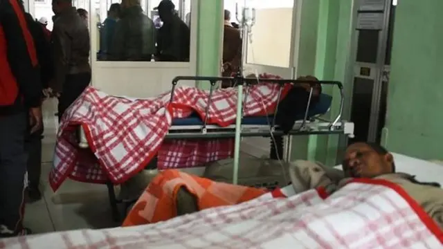 Korban insiden berdesakan di stadion Madagaskar. (Presidence Madagascar)