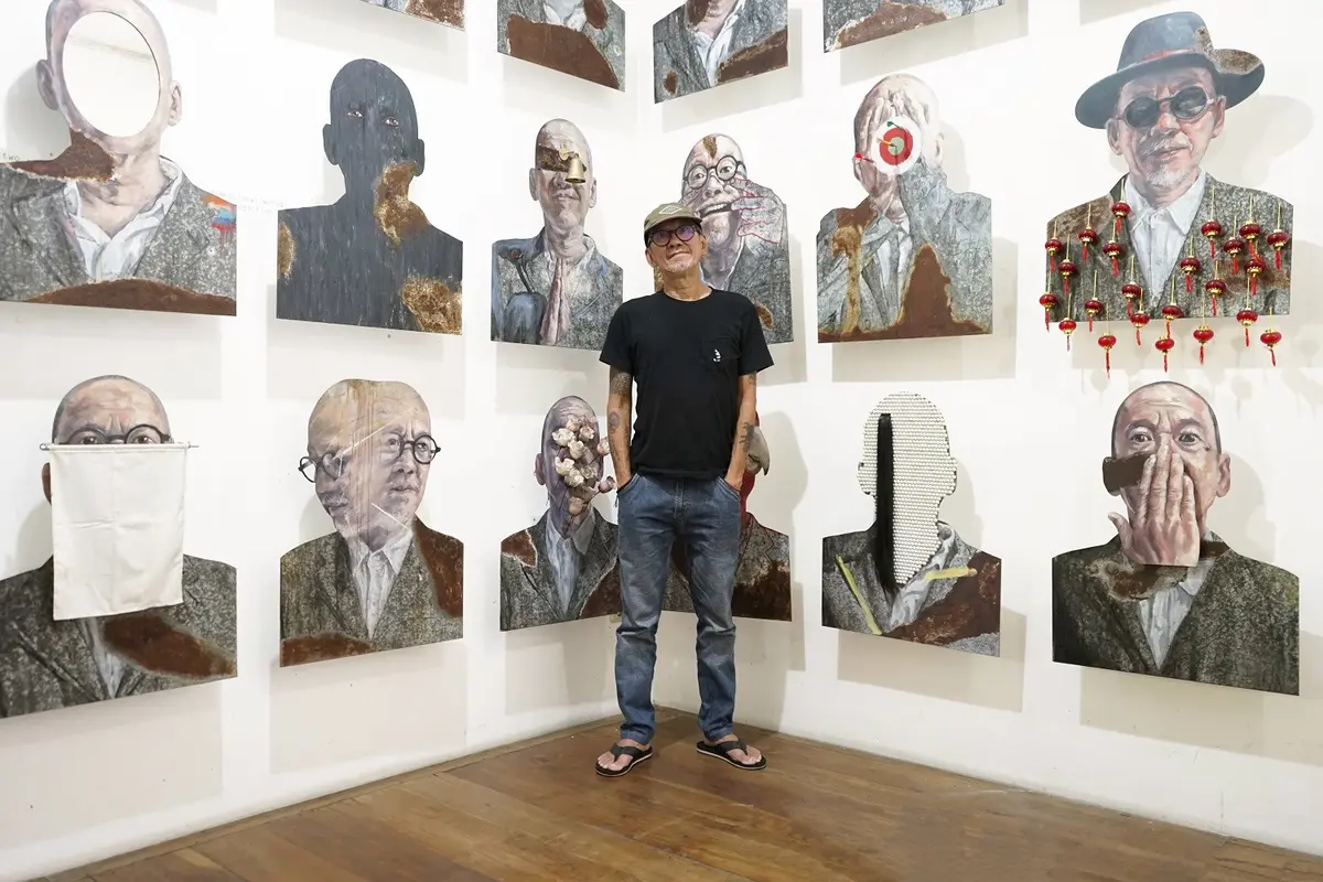 Melihat Perjalanan Artistik Perupa Agus Suwage dari Era 90an di Museum MACAN