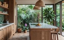 7 Model Dapur Tropis Minimalis untuk Rumah Kampung yang Adem dan Cantik, Ruang Memasak Terasa Istimewa
