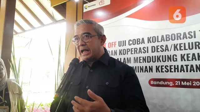 Wali Kota Bandung Muhammad Farhan bicara tentang kolaborasi antara BPJS Kesehatan dengan KKMP.