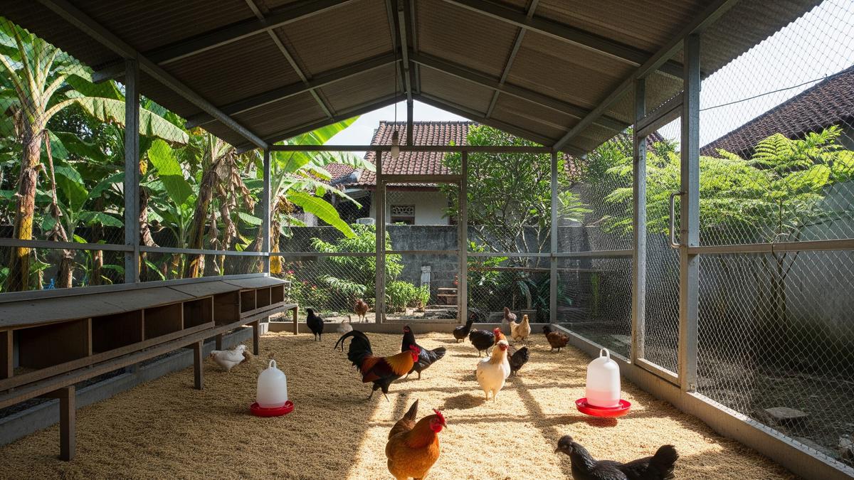 7 Model Kandang Ayam Kampung Umbaran, Solusi Efektif untuk Ternak Sehat dan Produktif
