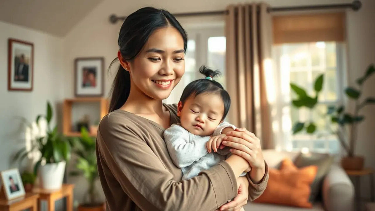 mimpi menggendong anak perempuan