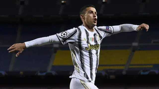 Cristiano Ronaldo Gemilang, Juventus Bungkam Barcelona 3-0 di Camp Nou