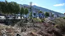 Tentara Lebanon mengamankan lokasi serangan Israel di Jounieh di utara Beirut pada Sabtu 19 Oktober 2024. (JOSEPH EID/AFP)