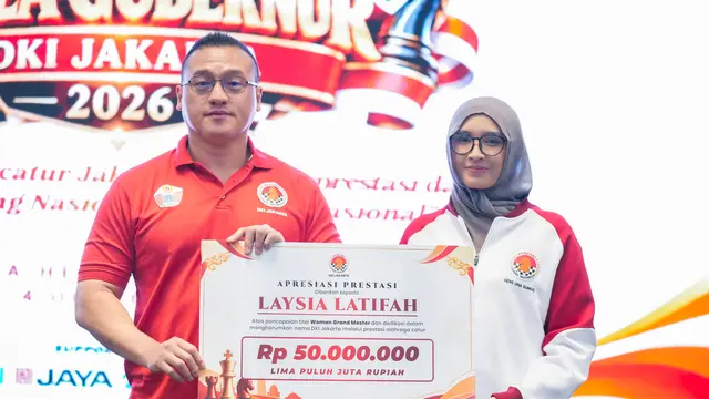 WGM Laysa Latifah Hadir di Kejurda Catur Jakarta 2026