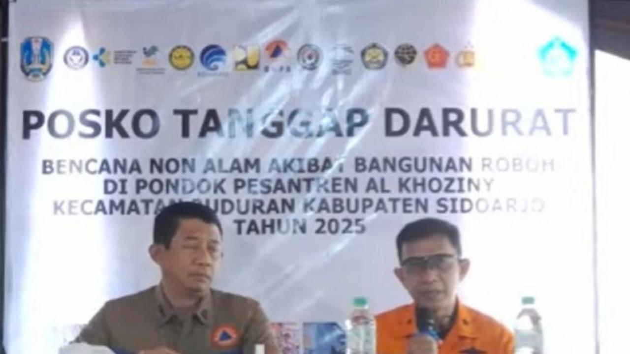 Fakta Mengejutkan: Bangunan Roboh Saat Salat, Basarnas Perketat Koordinasi Evakuasi Korban di Sidoarjo
