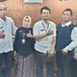 Kesbangpol Provinsi DKI, menerima pengurus Sanggar Seni dan Budaya Panca Kaki Siman Noor Kebagusan.