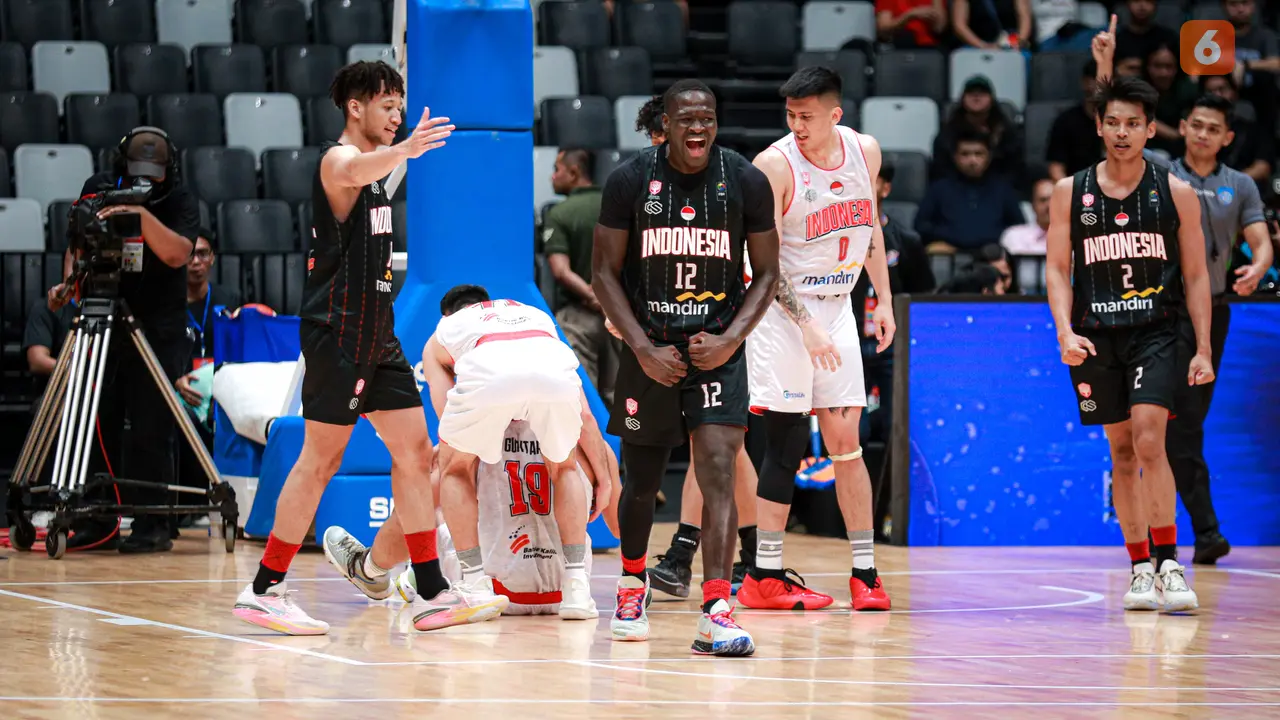 Timnas Basket Indonesia Vs Indonesia Patriots, Indonesia International Basketball Invitational