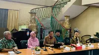 Acara "Diskusi Publik: Wabah Corona, Apa dan Bagaimana" di kantor CDCC, Jakarta Selatan, pada Kamis (20/2/2020). (Foto: Liputan6.com)