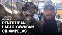 Satpol PP Jabar Bongkar 52 Bangunan dan Lapak PKL di Kawasan Cihampelas