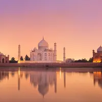 Taj Mahal, Agra, Uttar Pradesh, India. (goodfon.su)