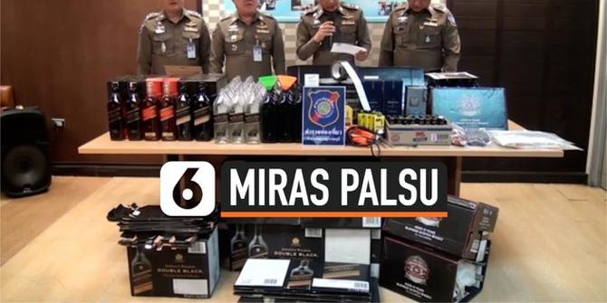 VIDEO: Lansia Ditangkap Akibat Jual Miras Palsu Selama 30 Tahun