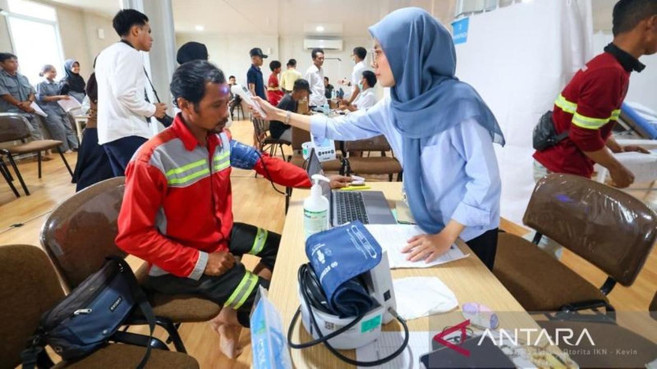 Fakta Unik: 7.800 Pekerja IKN Dapat Pemeriksaan Kesehatan Gratis, Jamin Proyek Lancar Jaya!