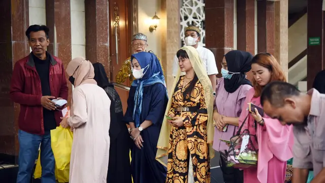 Kumpulan Jurnalis Sinema Indonesia (KJSI) bersama artis-artis Ibu Kota menggelar silaturahim Ramadhan 2022