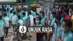 Aksi unjuk rasa terjadi di sebuah perusahaan di Boyolali. Ribuan pekerja itu memprotes kebijakan kantor tentang gaji dan THR yang dicicil.