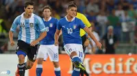 [Half Time] Argentina Ungguli Italia