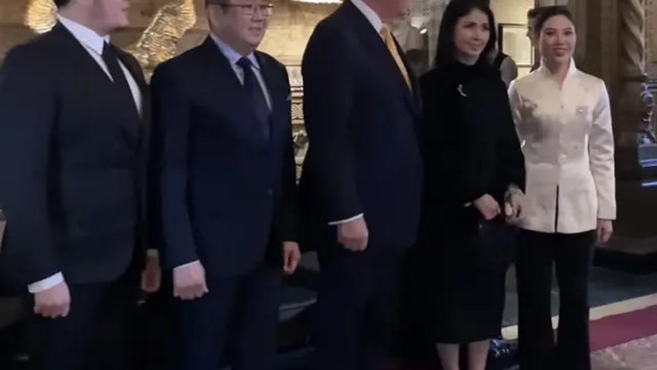 6 Potret Tampilan Angela Tanoesoedibjo Bertemu Donald Trump Sebelum Pelantikan Presiden Amerika, Dibalut Kebaya Modern Putih
