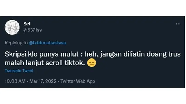 6 Curhatan ala Netizen Jika Skripsi Punya Mulut Ini Kocak